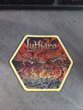 Lutharo "Time To Rise" Yellow Border Woven Patch
